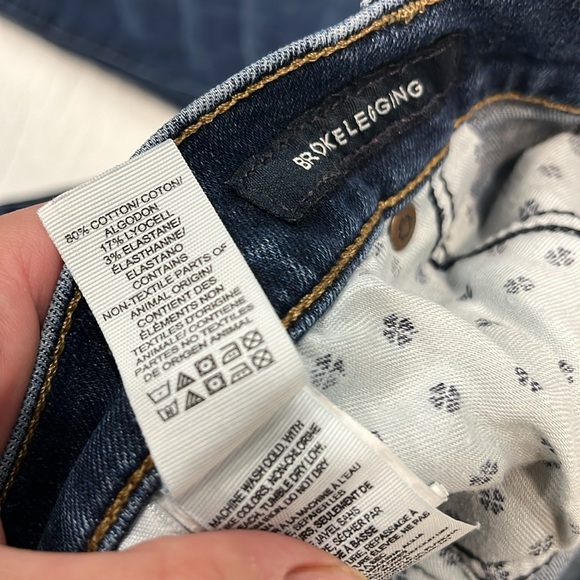 Lucky brand jeans Brooke legging blue women’s size 14/32 the mark of good luck - Picture 7 of 9